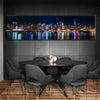 Vintage Schilderij Van De Stad New York