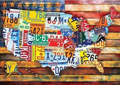 Amerikaans Vintage Schilderij