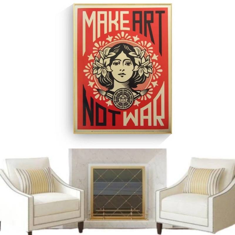 Vintage Pop-Art Schilderij