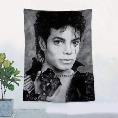 Vintage Michael Jackson Tapijt