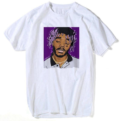 Vintage 2pac-T-Shirt Voor Heren