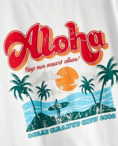 Vintage Aloha-T-Shirt Voor Dames