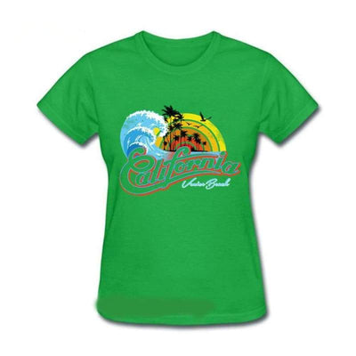 Vintage Californië T-Shirt Voor Dames