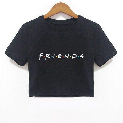 Vintage Vrienden T-Shirt Voor Meisjes