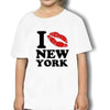 Vintage L Love New York T-Shirt Voor Meisjes