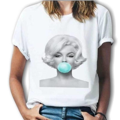 Vintage Marilyn Monroe T-Shirt Voor Dames